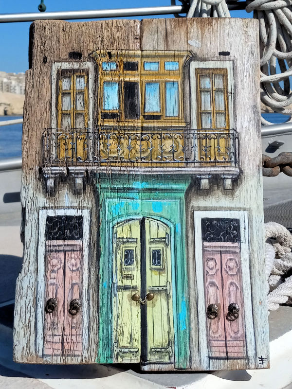 San Pawl, Cospicua, Malta by Elena Merlina - Paint The World Tour