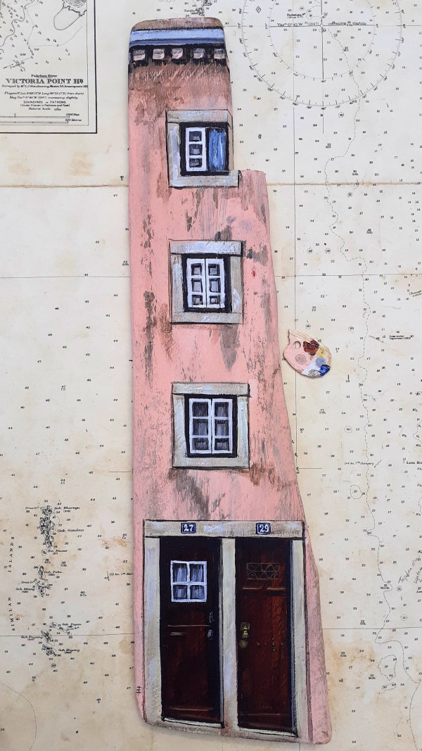 Rua de Spirito Santo, Lisboa, Portugal by Elena Merlina - Paint The World Tour