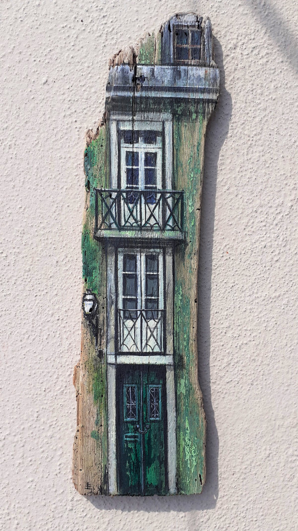 Alfama, Lisboa, Portugal by Elena Merlina - Paint The World Tour