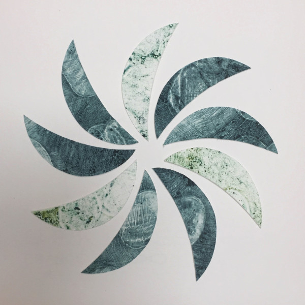 Summer Breeze I, from The Daily Practice (Mandala 070418) by Elizabeth Addison