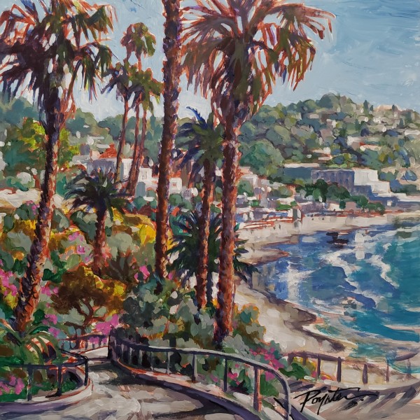 Laguna Beach -  hillside view. California by Jan Poynter