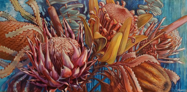 Banksia & Protea - Reach #2 by Jan Poynter
