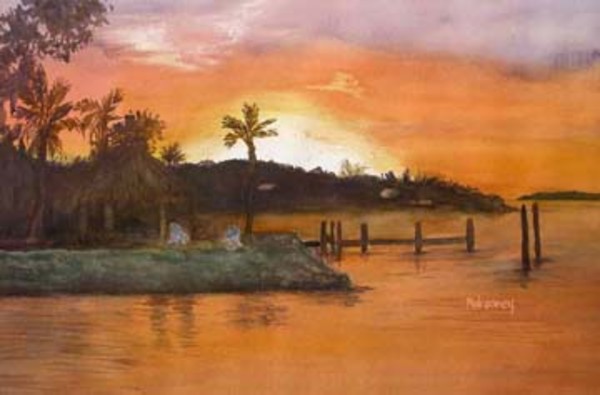 Islamorada Sunset Two by Terry Arroyo Mulrooney