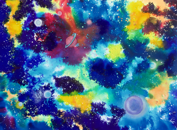 Nebula Blue by Terry Arroyo Mulrooney