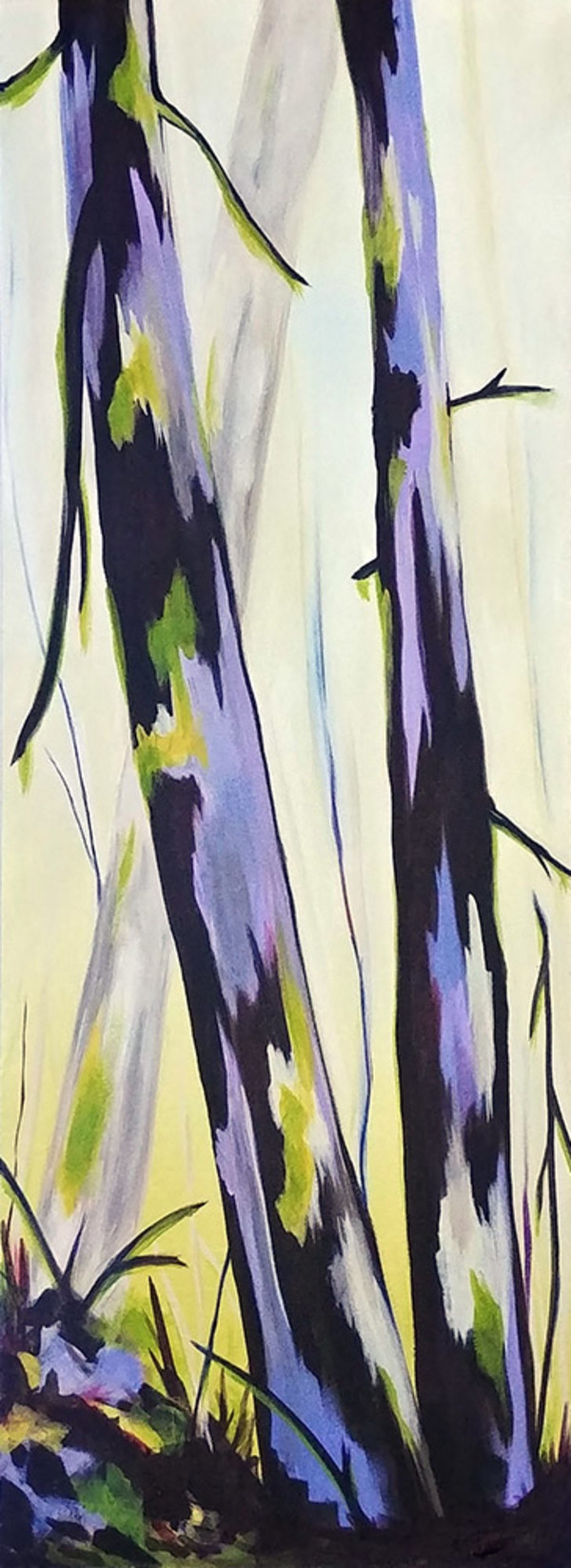 Two trees by Bobbi Bjornholt