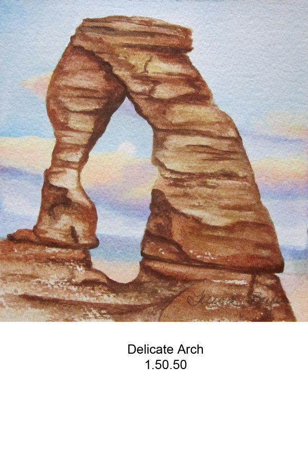 Delicate Arch by Teresa Beyer 