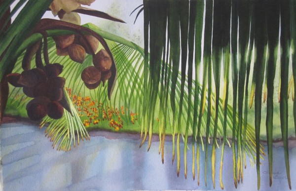 CocoNut Tree by Teresa Beyer 