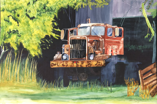 Truck Rusted by Teresa Beyer 