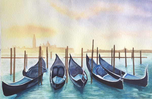 Gondola's by Teresa Beyer 