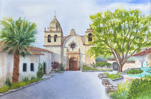 Carmel Mission by Teresa Beyer