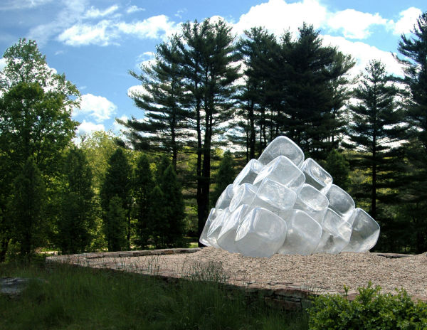 Ice Cube Pyramid by Joseph McDonnell