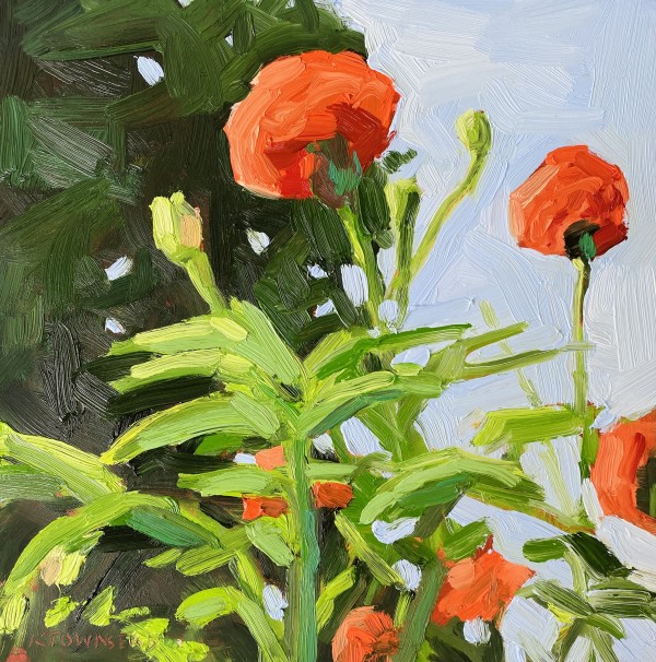 Flowers Facing Trees by Krista Townsend 