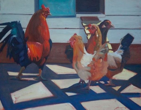 Chicken Coop by Krista Townsend 