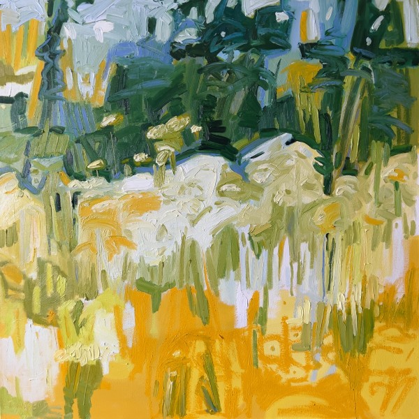Field of Flowers and Trees by Krista Townsend