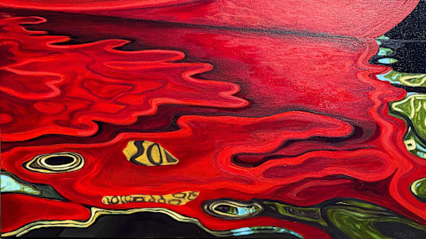 Lady In Red by Melissa Jean