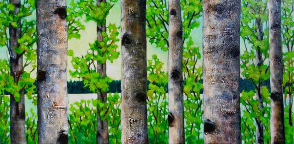 Summer Birches, #3 by Melissa Jean