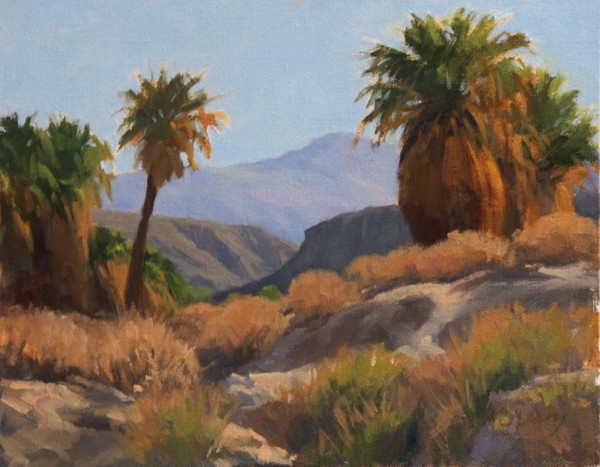 Cochella Valley Palms by Kathy O'Leary