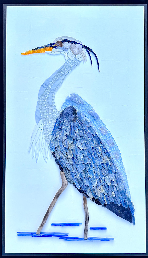 Great Blue Heron by Donna Hoyack
