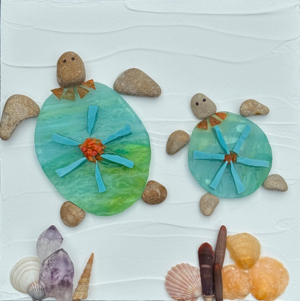 Happy Turtles by Donna Hoyack, Image 1.