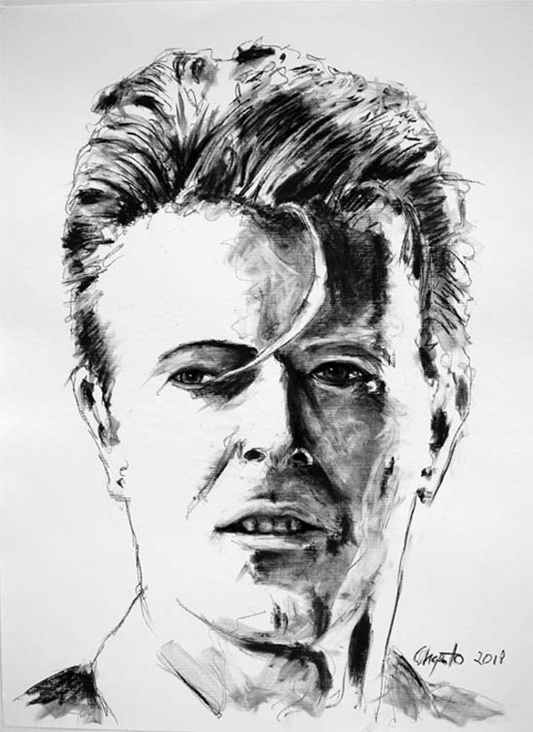 David Bowie by Frank Argento