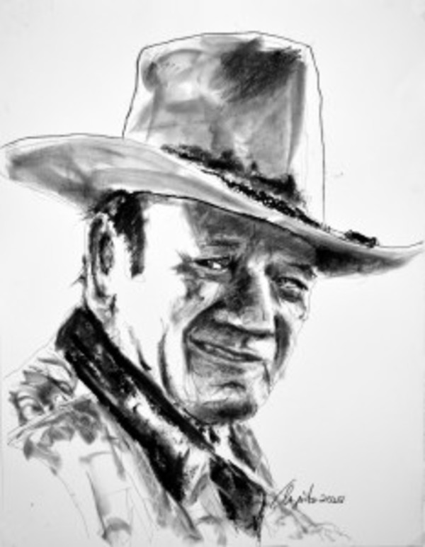 John Wayne by Frank Argento