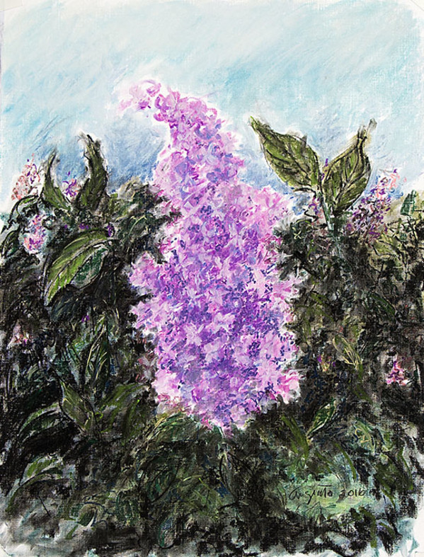 Lilac in Light Purple by Frank Argento