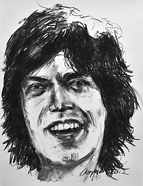 Mick Jagger by Frank Argento