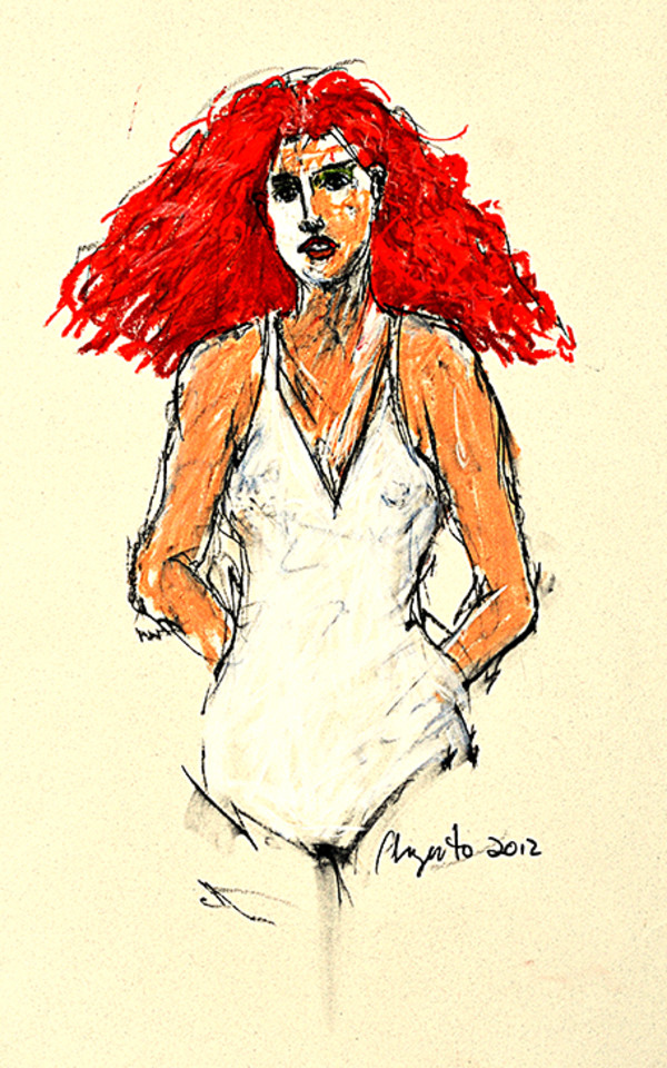 Redhead by Frank Argento
