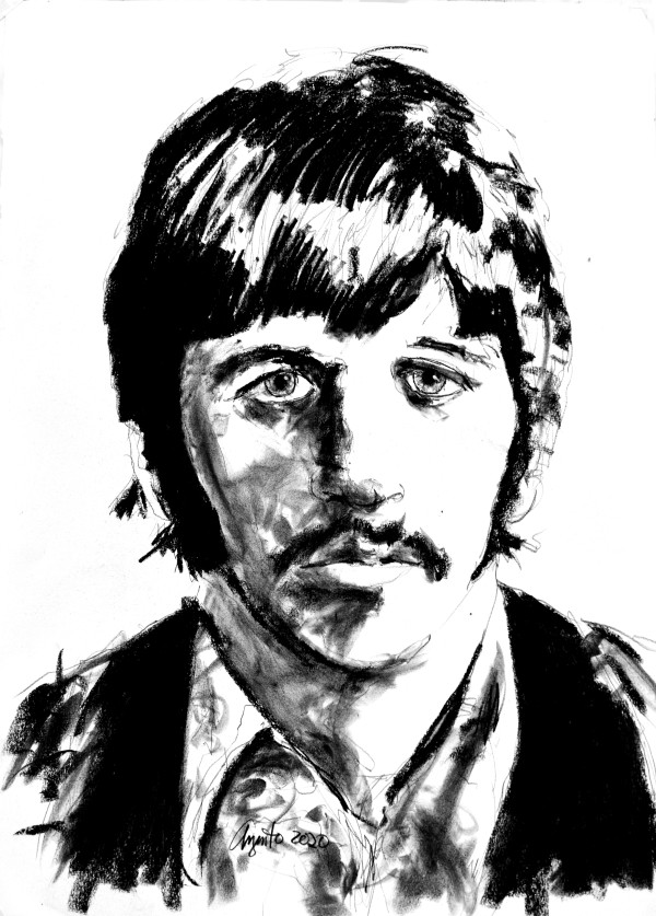 Ringo Starr by Frank Argento
