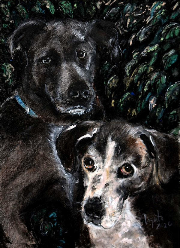 Rufus and Bogey by Frank Argento, Image 1.