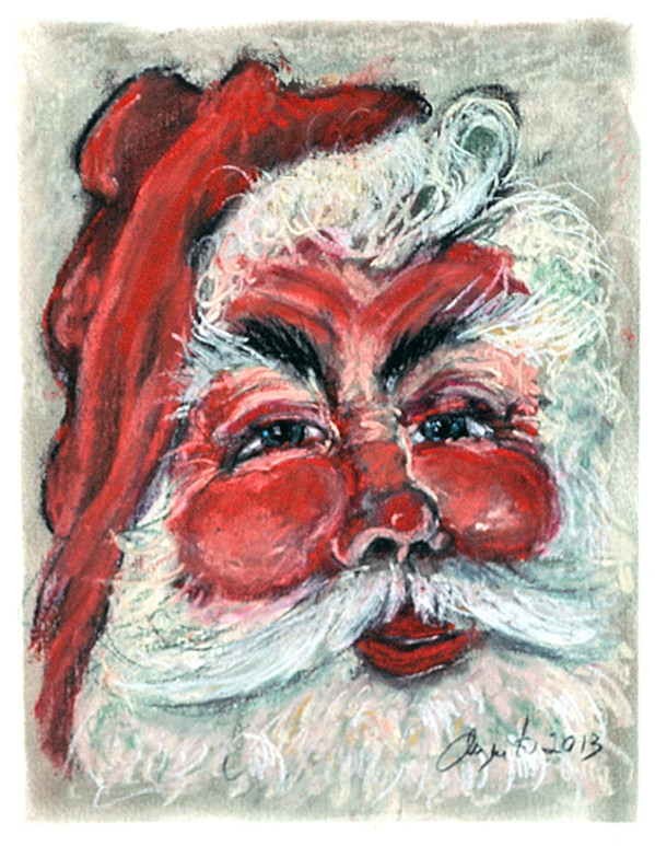 Santa by Frank Argento
