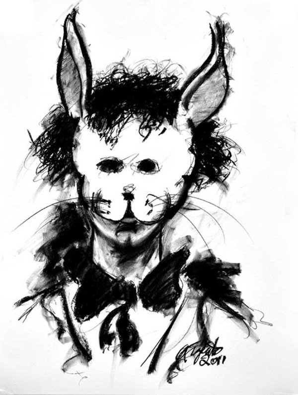 Rabbit Mask I by Frank Argento