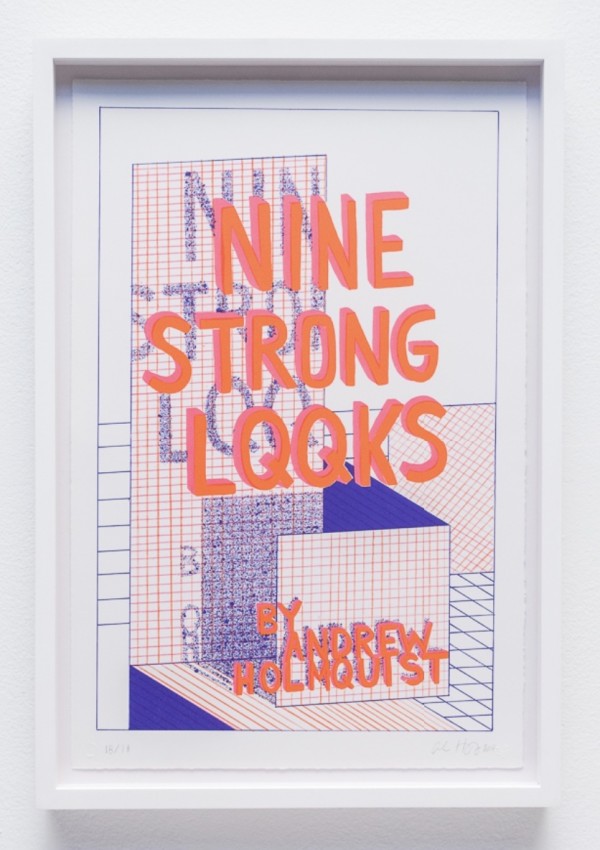NINE STRONG LQQKS (Title Page) by Andrew Holmquist
