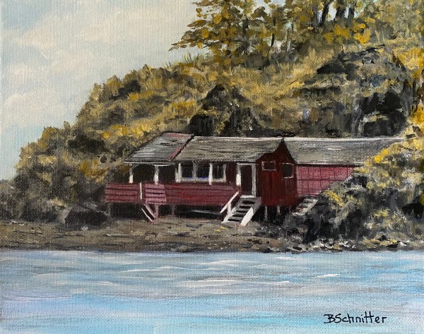 Red Shack Island by Bonnie Schnitter