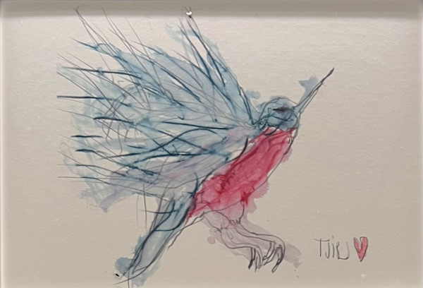 Bird. Humming. by Tijili Grant Wetherill