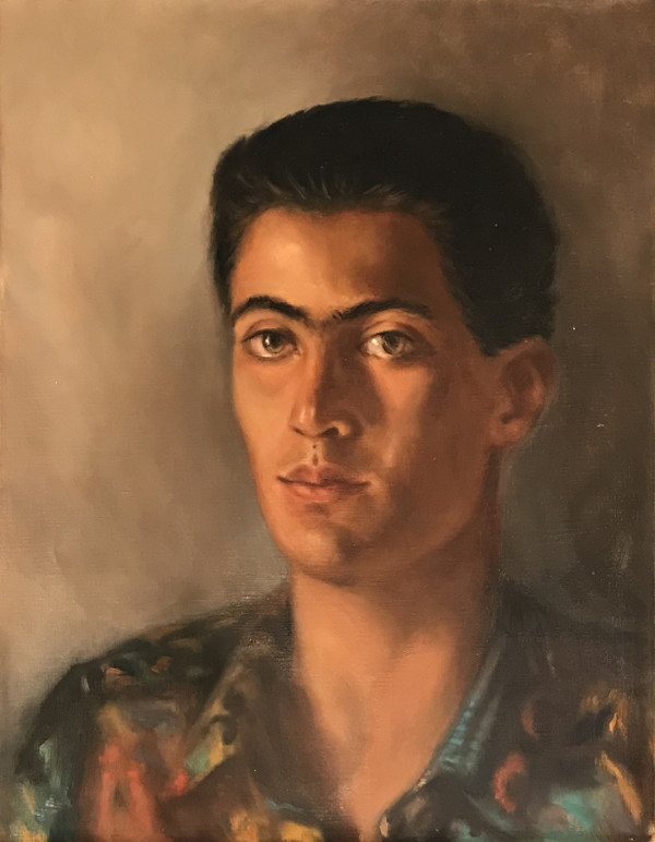 Portrait of Claudio Carnevale by Ginny Sykes