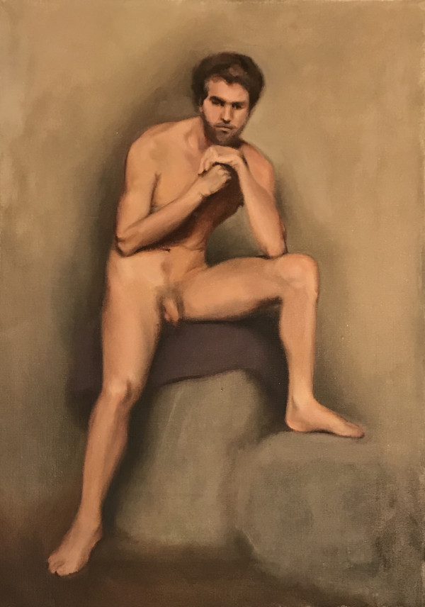 Thinking Man by Ginny Sykes