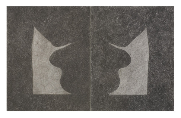 Untitled Diptych by Ginny Sykes