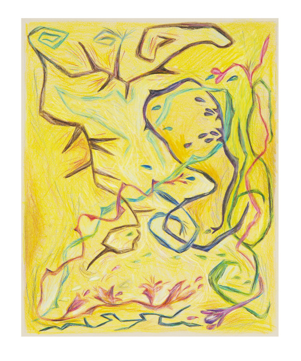 Recovery Drawing #6 (6/18/2020) by Ginny Sykes