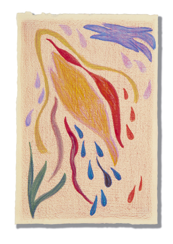 Study for Recovery Drawing #2 (4/23/2020) by Ginny Sykes