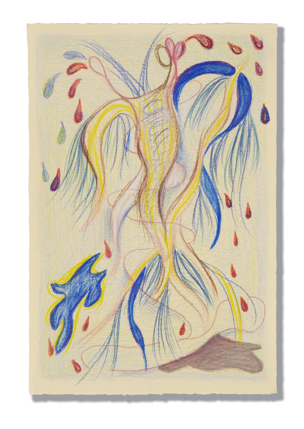 Study for Recovery Drawing #3 (5/8/2020) by Ginny Sykes