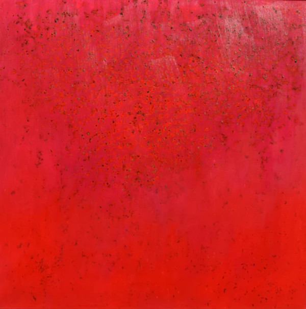 Abundance of Time 36 x 36" by Gwen Meharg