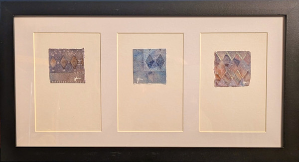 Small Triptych: Circus Time by Gwen Meharg