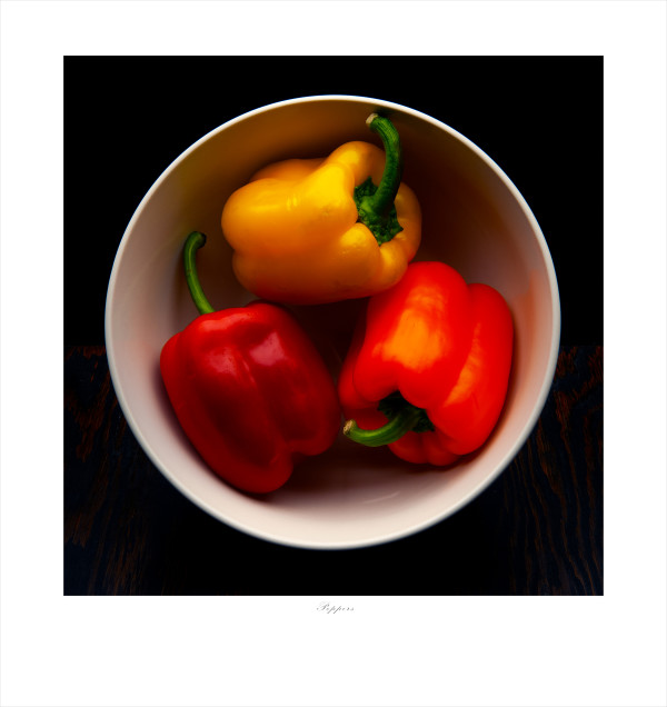 Peppers (30x24) #1 of 5 by James H. Marks