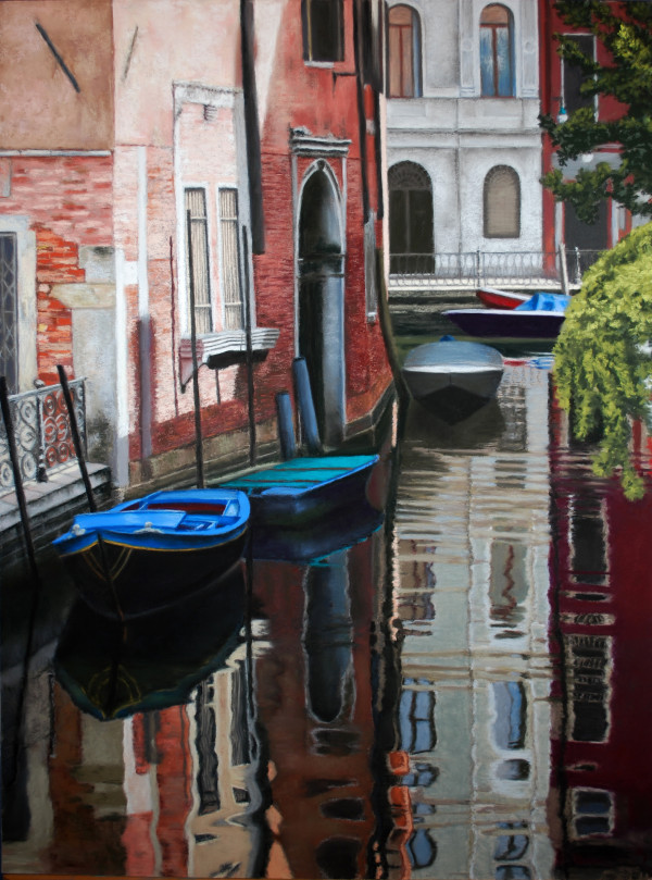 A Venetian Canal by Lisa Cunningham
