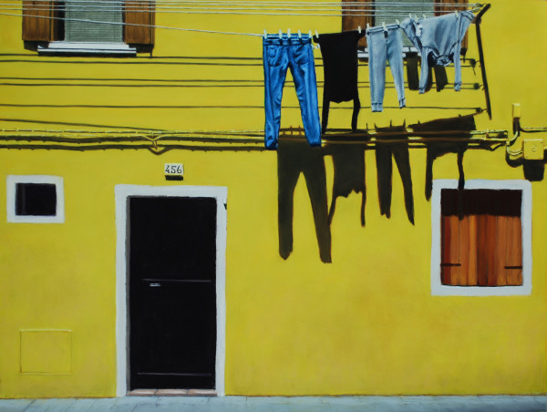 Laundry Day Burano by Lisa Cunningham