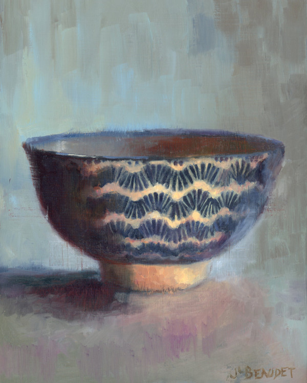 Little Bowl Blue by Jennifer Beaudet (Jennifer Lynn Beaudet)