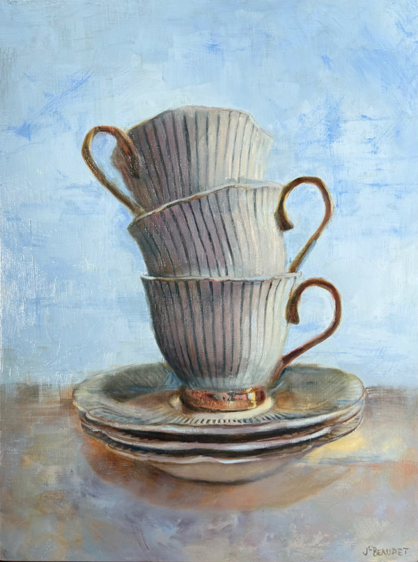 Three Cups by Jennifer Lynn Beaudet, Image 2.