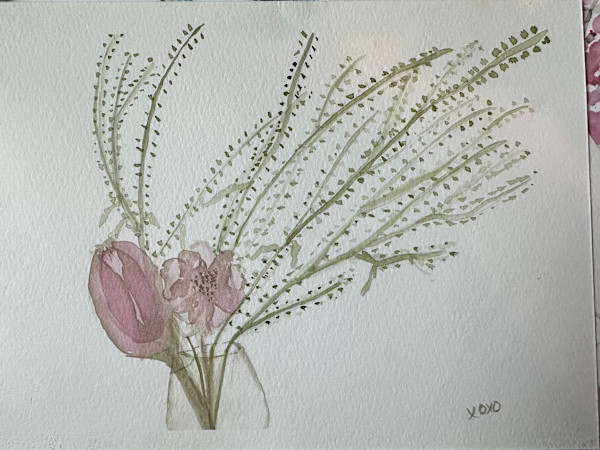 Hadlee Floral Spray by Robin Moore