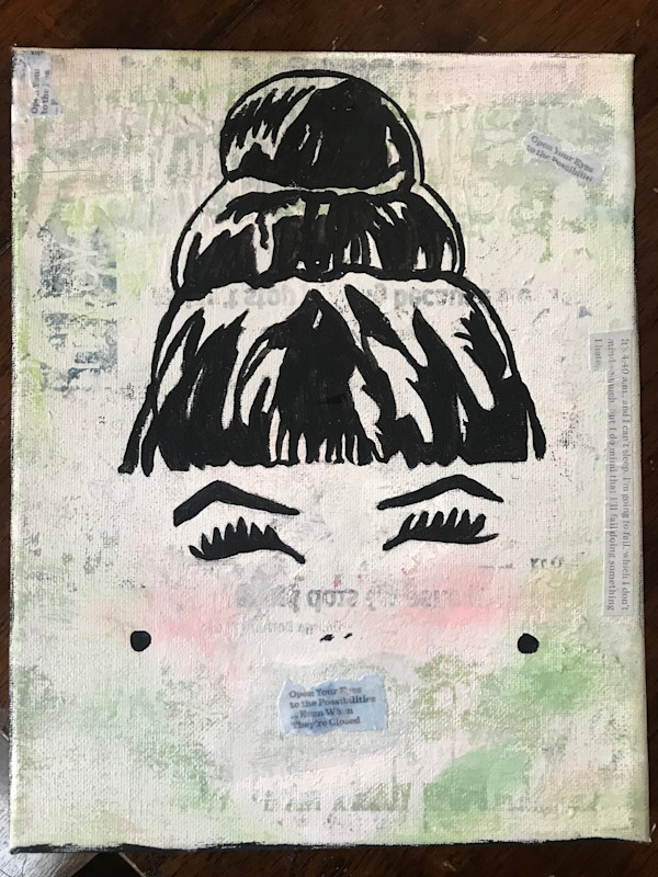 Beehive and Lashes by Robin Moore, Image 1.